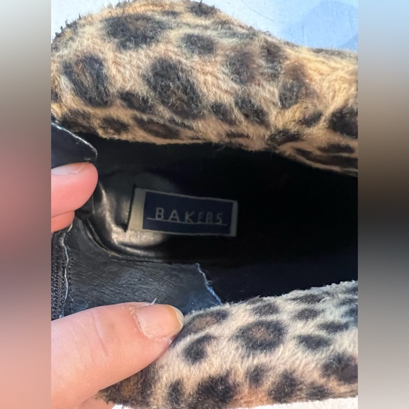 Bakers Animal Print Ankle Boots Size 10 - Picture 8 of 9